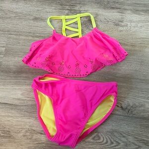 Children’s size 6 two piece bathing suit